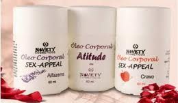 Óleo Corporal Atitude,Sex Appeal Alfazema e Sex Appeal Cravo